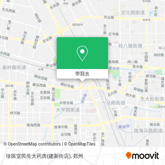 珍医堂民生大药房(建新街店)地图