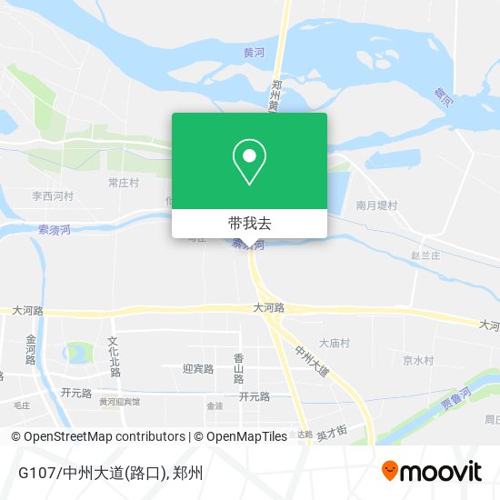 G107/中州大道(路口)地图