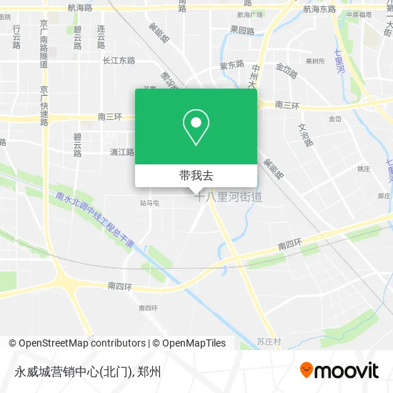 永威城营销中心(北门)地图