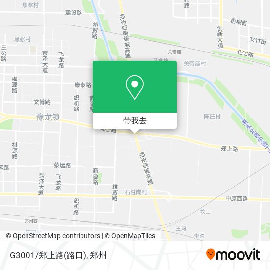 G3001/郑上路(路口)地图