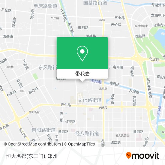 恒大名都(东三门)地图