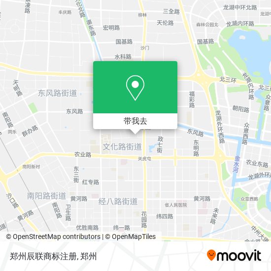 郑州辰联商标注册地图