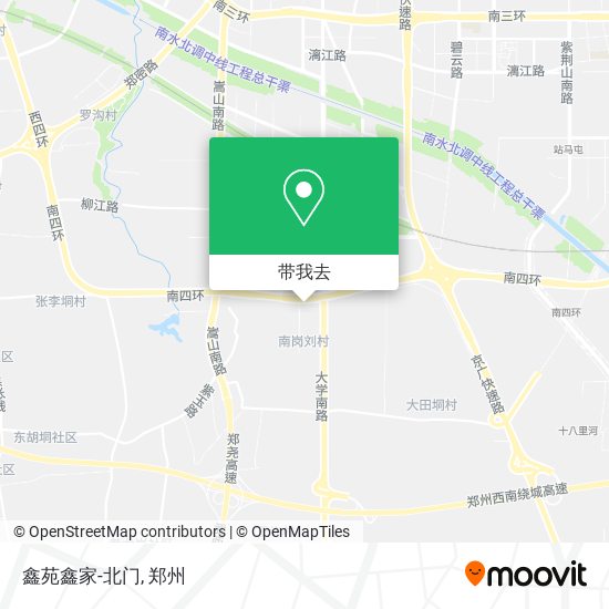 鑫苑鑫家-北门地图