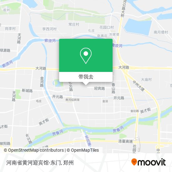 河南省黄河迎宾馆-东门地图