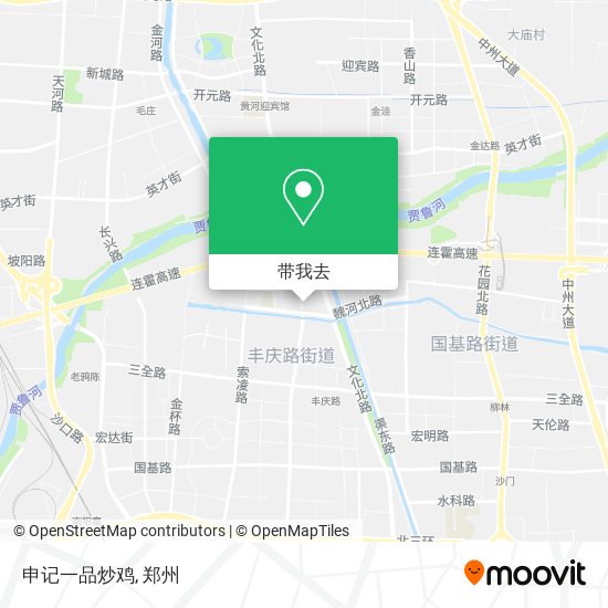 申记一品炒鸡地图