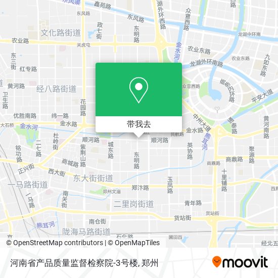 河南省产品质量监督检察院-3号楼地图