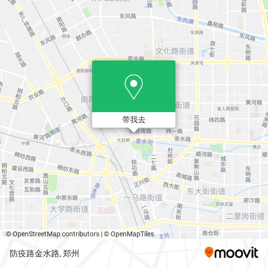 防疫路金水路地图