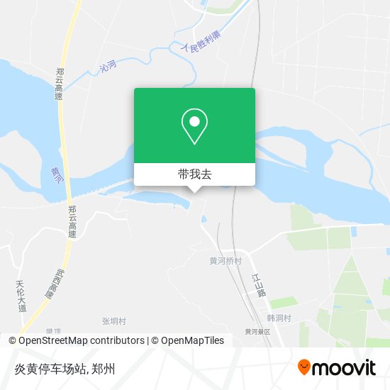 炎黄停车场站地图