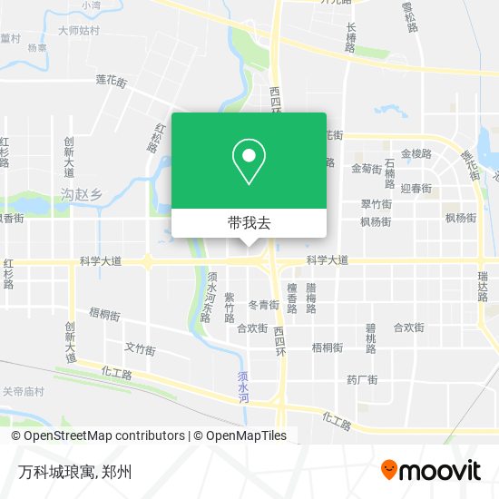 万科城琅寓地图