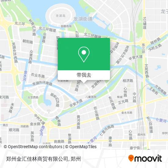 郑州金汇佳林商贸有限公司地图