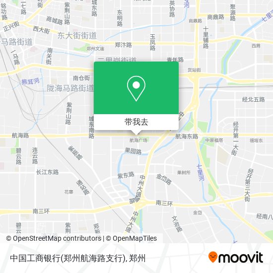 中国工商银行(郑州航海路支行)地图