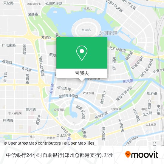 中信银行24小时自助银行(郑州总部港支行)地图