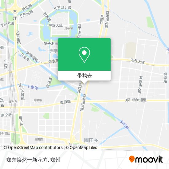 郑东焕然一新花卉地图