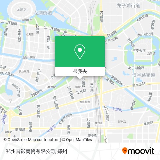 郑州雷影商贸有限公司地图