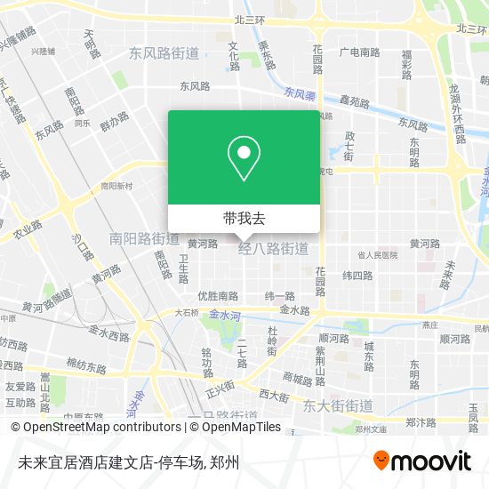未来宜居酒店建文店-停车场地图