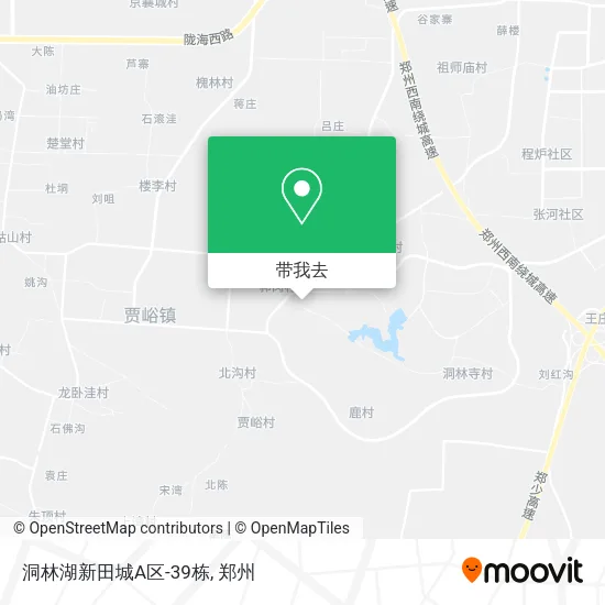 洞林湖新田城A区-39栋地图