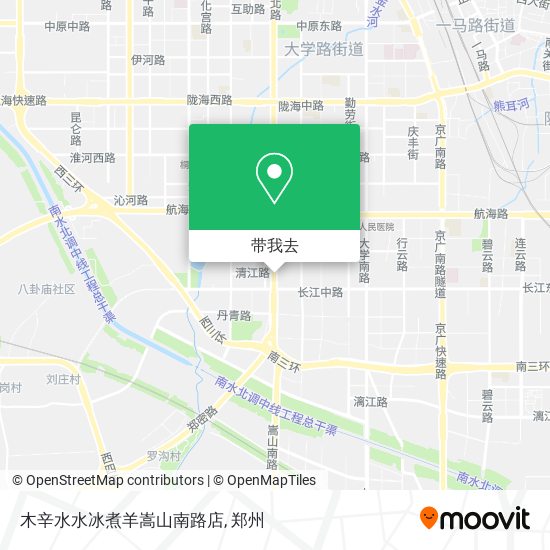 木辛水水冰煮羊嵩山南路店地图