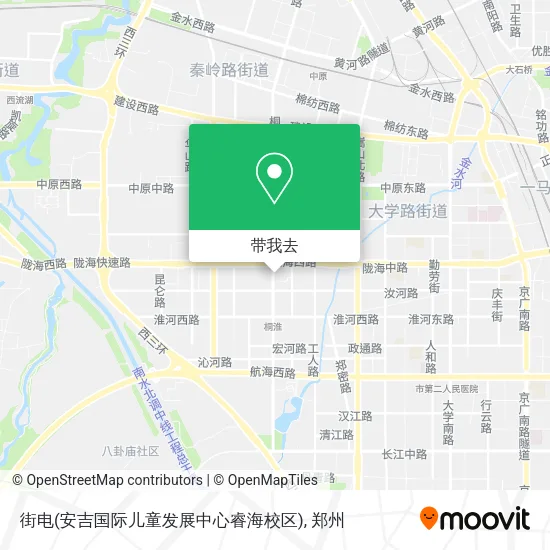 街电(安吉国际儿童发展中心睿海校区)地图