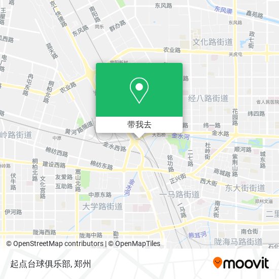 起点台球俱乐部地图