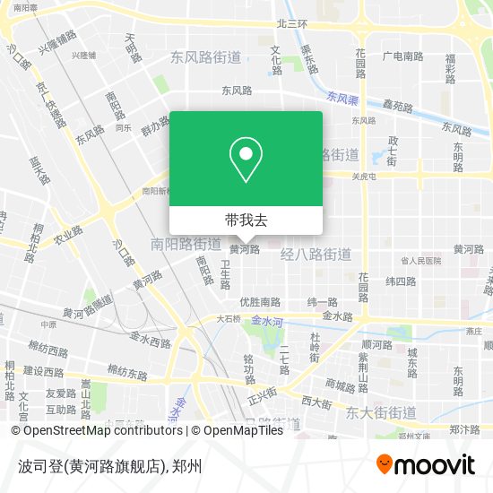 波司登(黄河路旗舰店)地图
