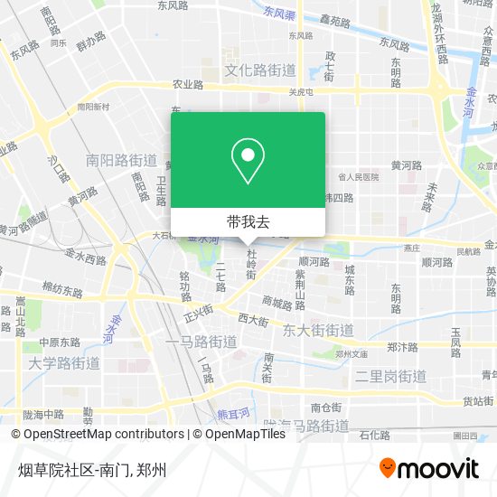 烟草院社区-南门地图