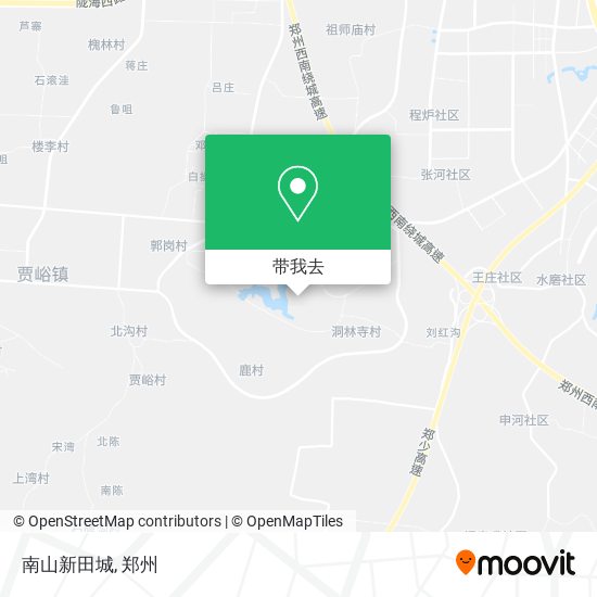 南山新田城地图