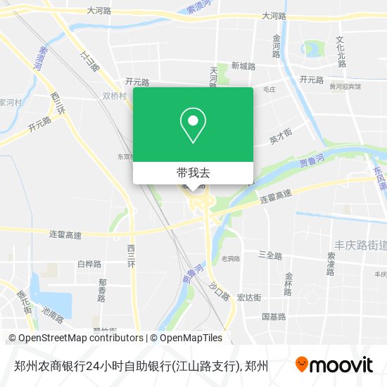 郑州农商银行24小时自助银行(江山路支行)地图