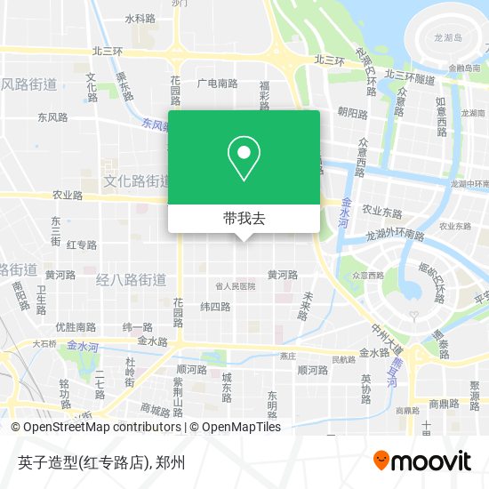 英子造型(红专路店)地图