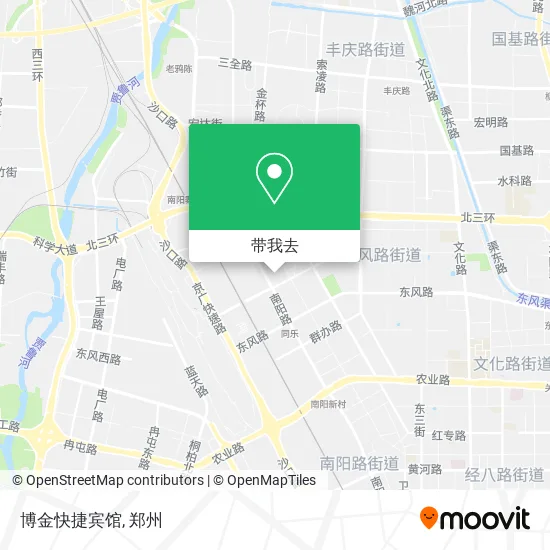 博金快捷宾馆地图