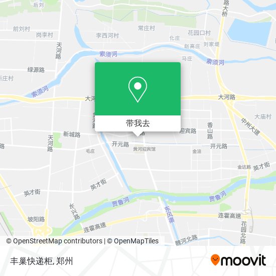 丰巢快递柜地图