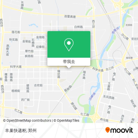 丰巢快递柜地图