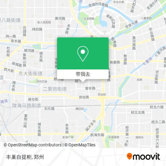 丰巢自提柜地图