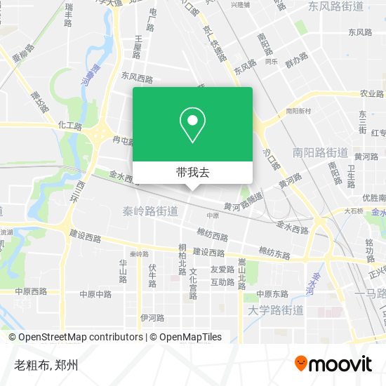 老粗布地图