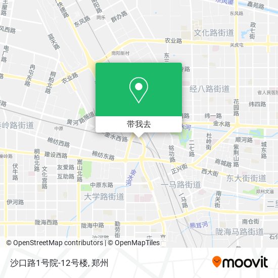 沙口路1号院-12号楼地图