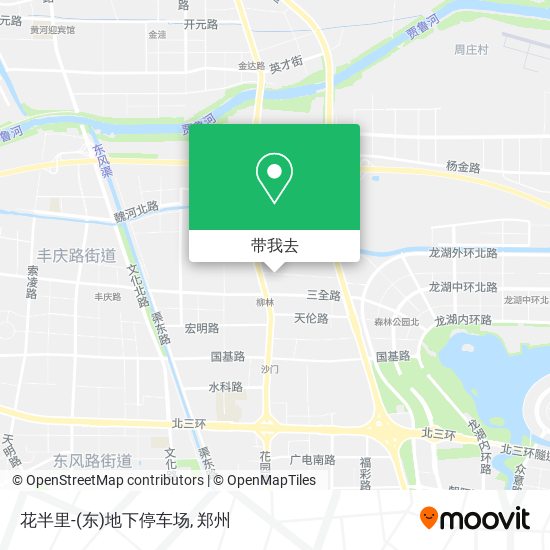 花半里-(东)地下停车场地图