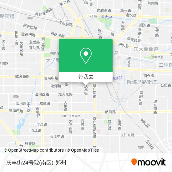 庆丰街24号院(南区)地图