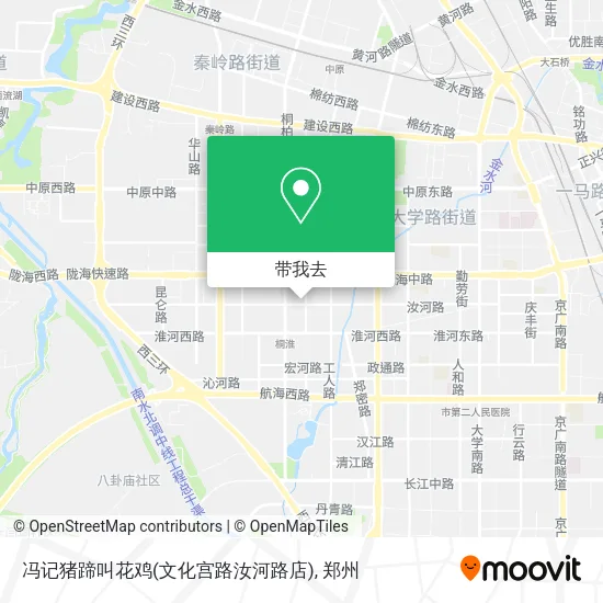 冯记猪蹄叫花鸡(文化宫路汝河路店)地图