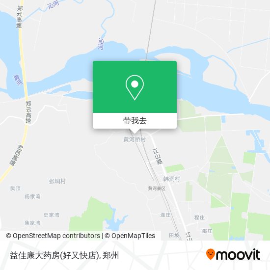 益佳康大药房(好又快店)地图
