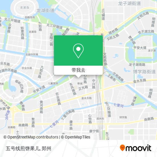 五号线煎饼果儿地图
