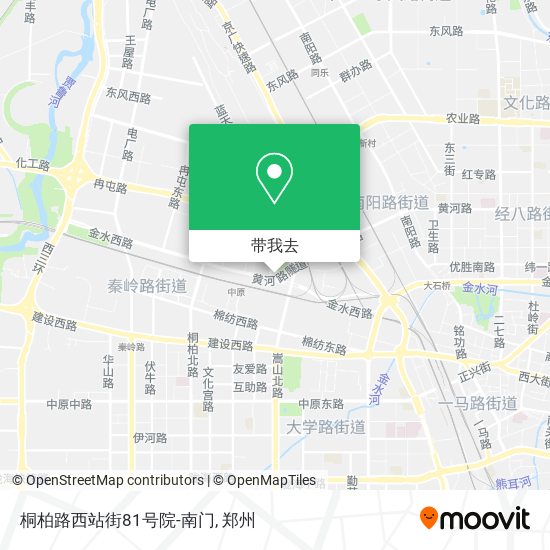 桐柏路西站街81号院-南门地图