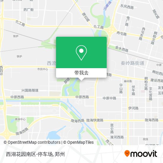 西湖花园南区-停车场地图