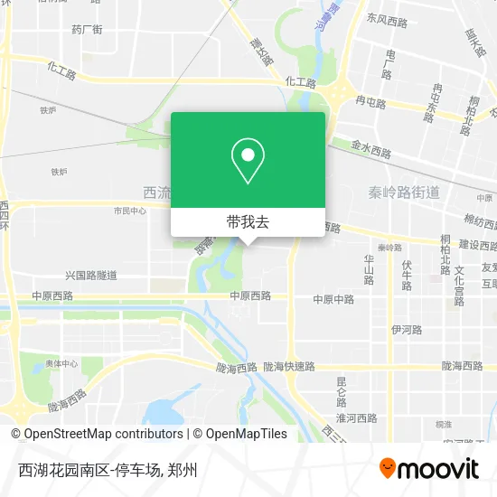 西湖花园南区-停车场地图