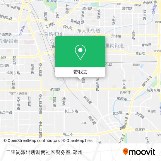 二里岗派出所新南社区警务室地图