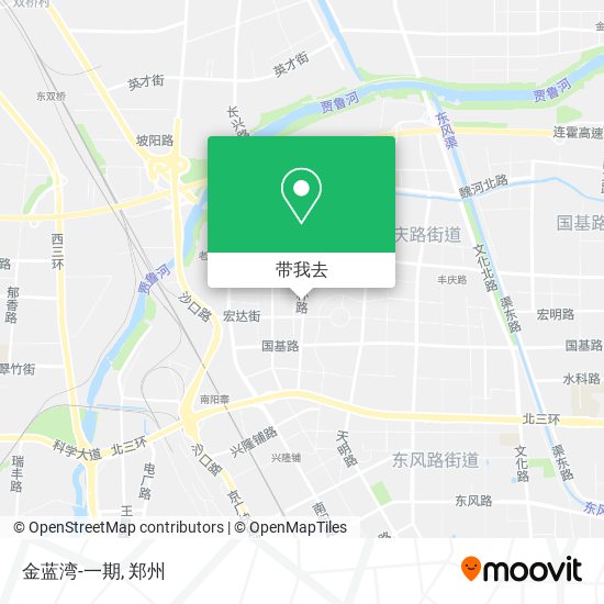 金蓝湾-一期地图