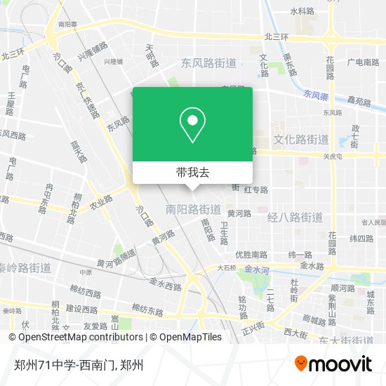 郑州71中学-西南门地图