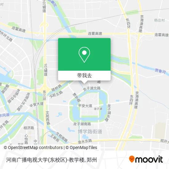 河南广播电视大学(东校区)-教学楼地图