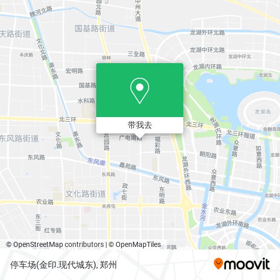 停车场(金印.现代城东)地图