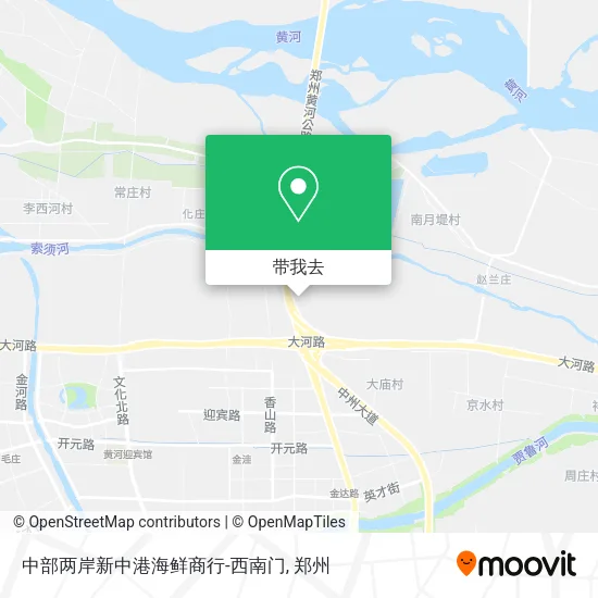 中部两岸新中港海鲜商行-西南门地图