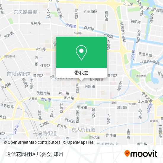 通信花园社区居委会地图