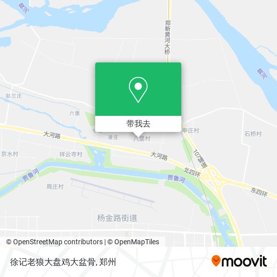 徐记老狼大盘鸡大盆骨地图